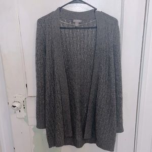 100% cashmere cardigan sweater by charter club!
